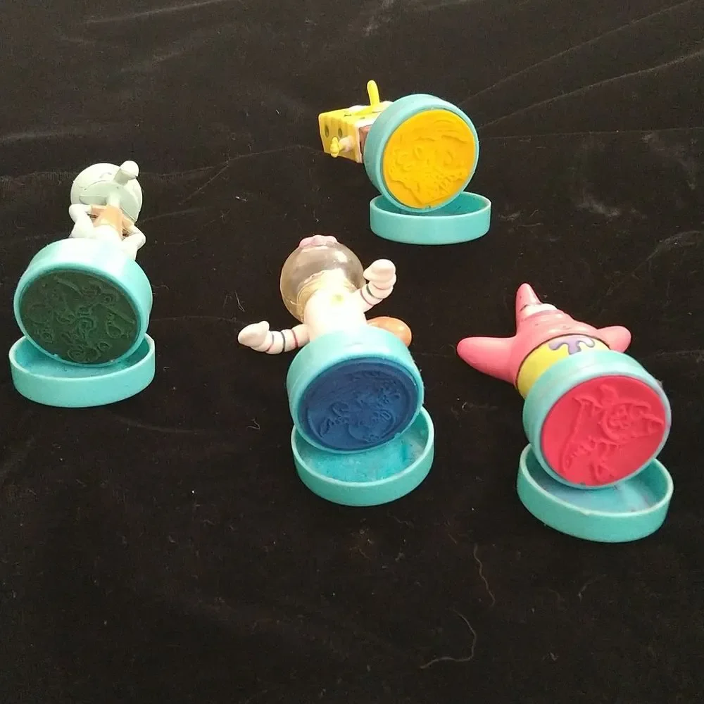 Retro SpongeBob and Friends Stamp Set